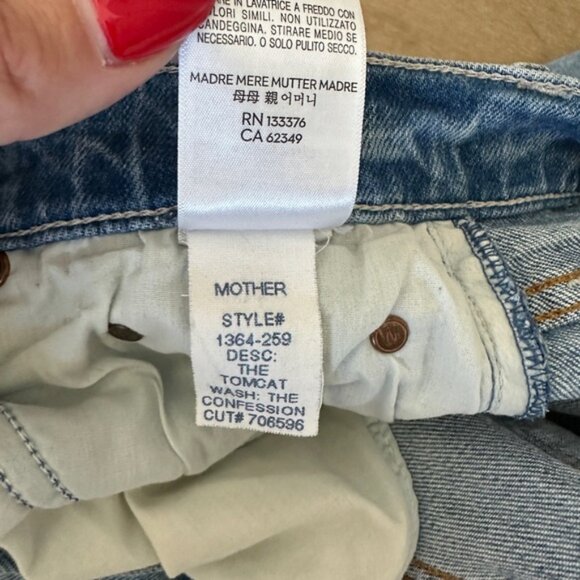 MOTHER Superior Denim, The Tomcat, The Confession Size 26 - Picture 4 of 11